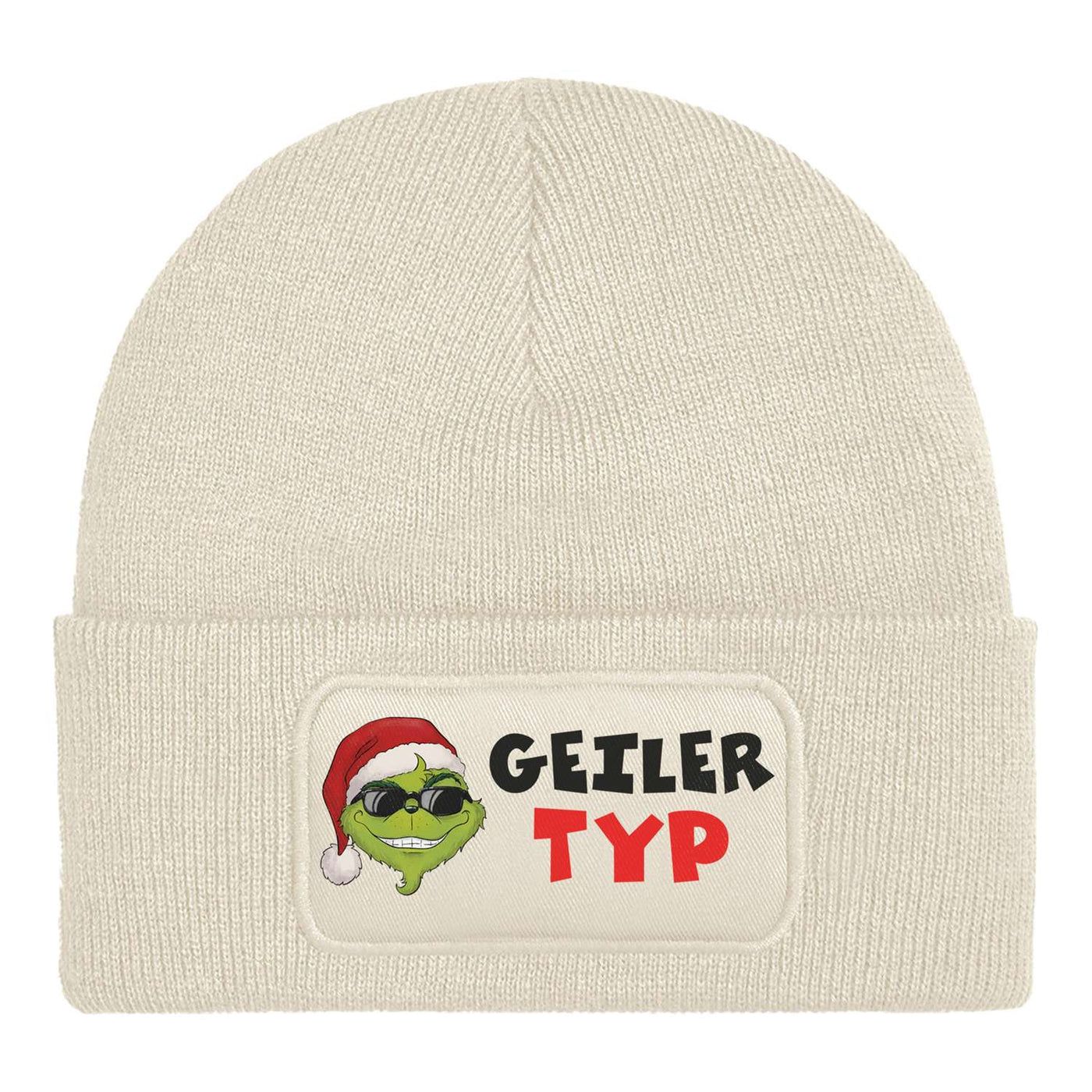 Beanie Mütze - Cooler Grinch - Geiler Typ