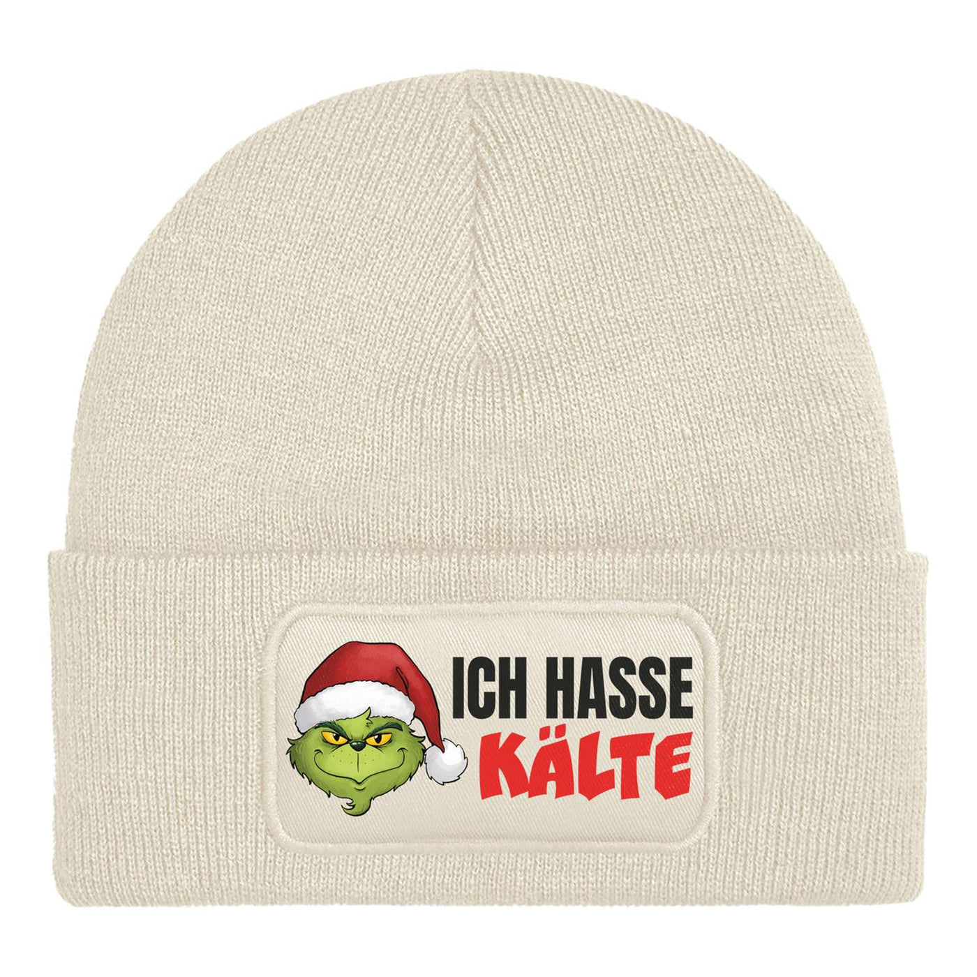 Beanie Mütze - Grinch - Ich hasse Kälte