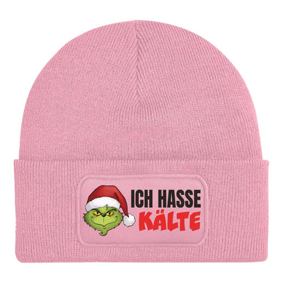 Beanie Mütze - Grinch - Ich hasse Kälte