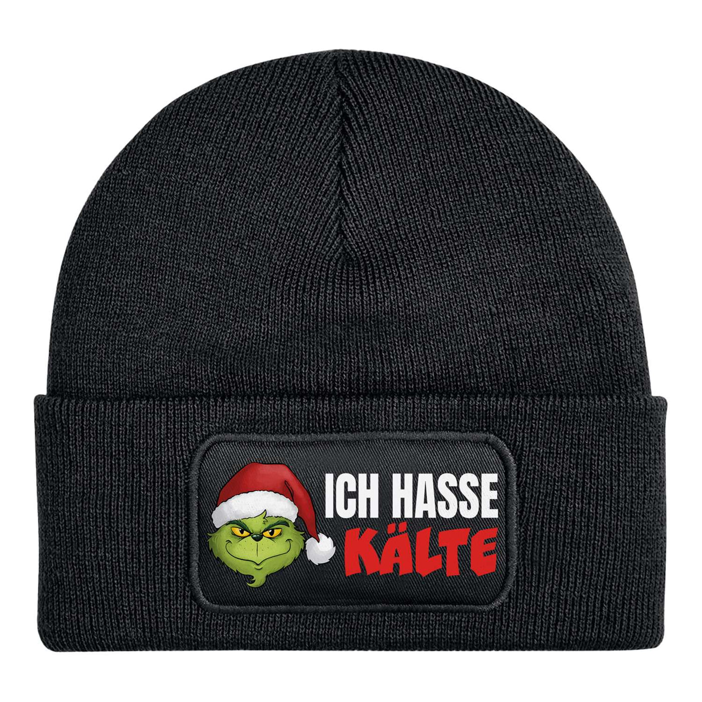 Beanie Mütze - Grinch - Ich hasse Kälte