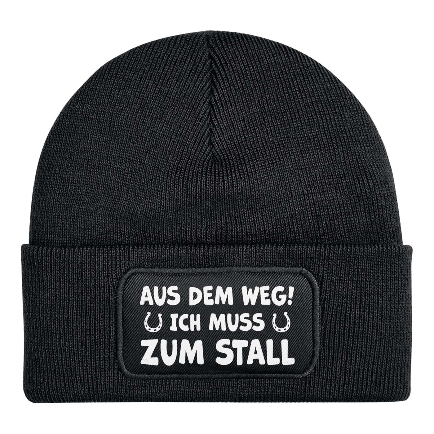 Beanie Mütze - Aus dem Weg! Ich muss zum Stall