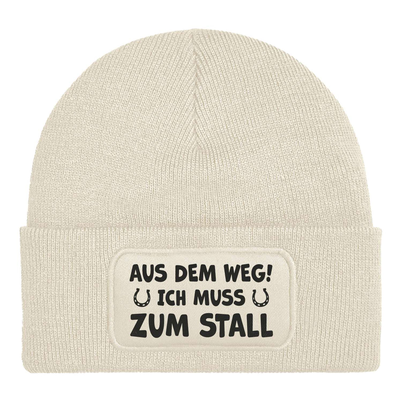 Beanie Mütze - Aus dem Weg! Ich muss zum Stall