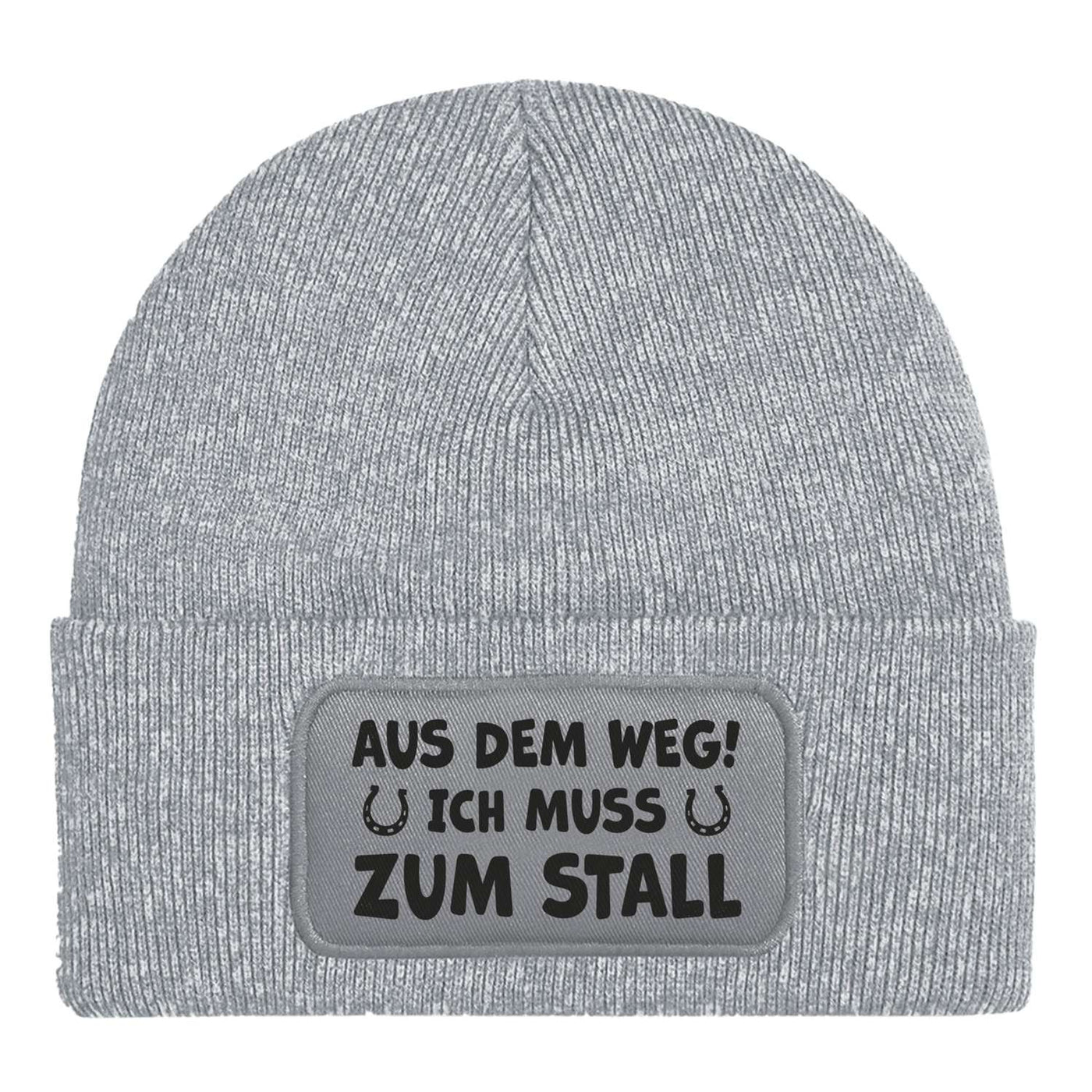 Beanie Mütze - Aus dem Weg! Ich muss zum Stall