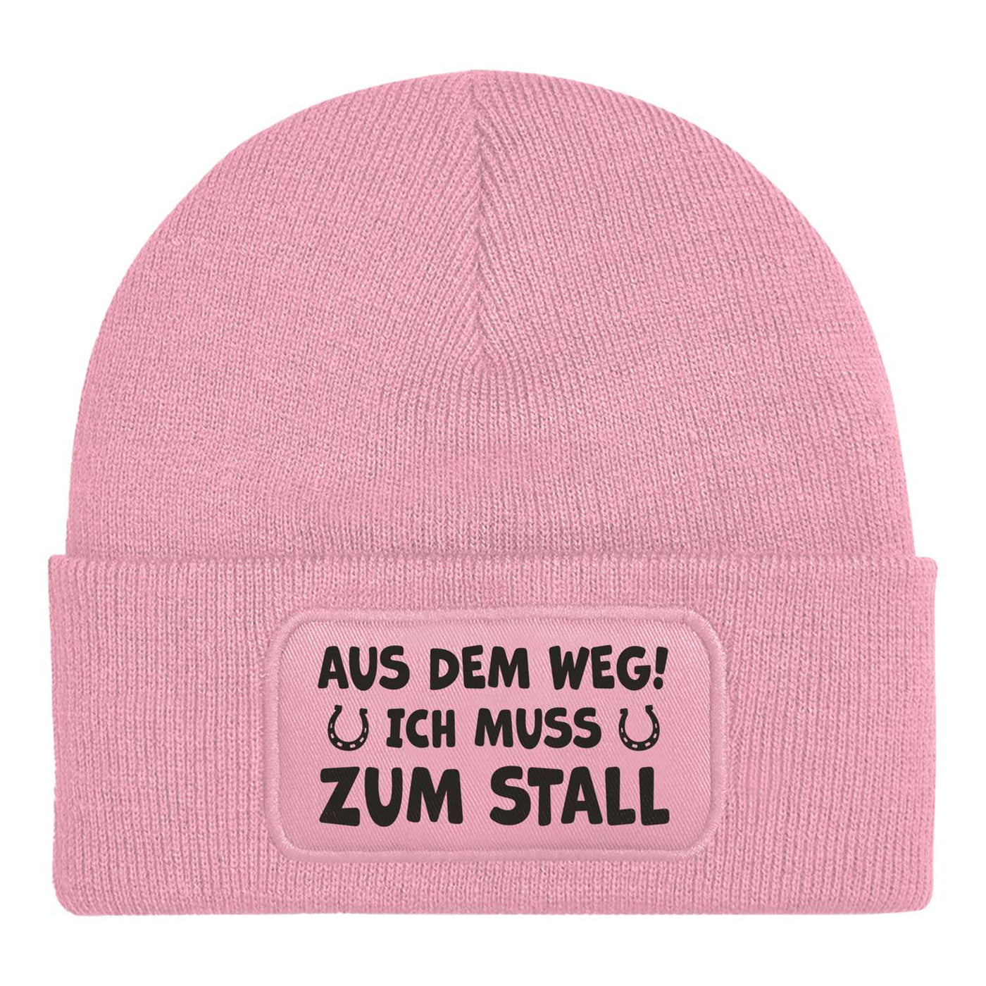 Beanie Mütze - Aus dem Weg! Ich muss zum Stall