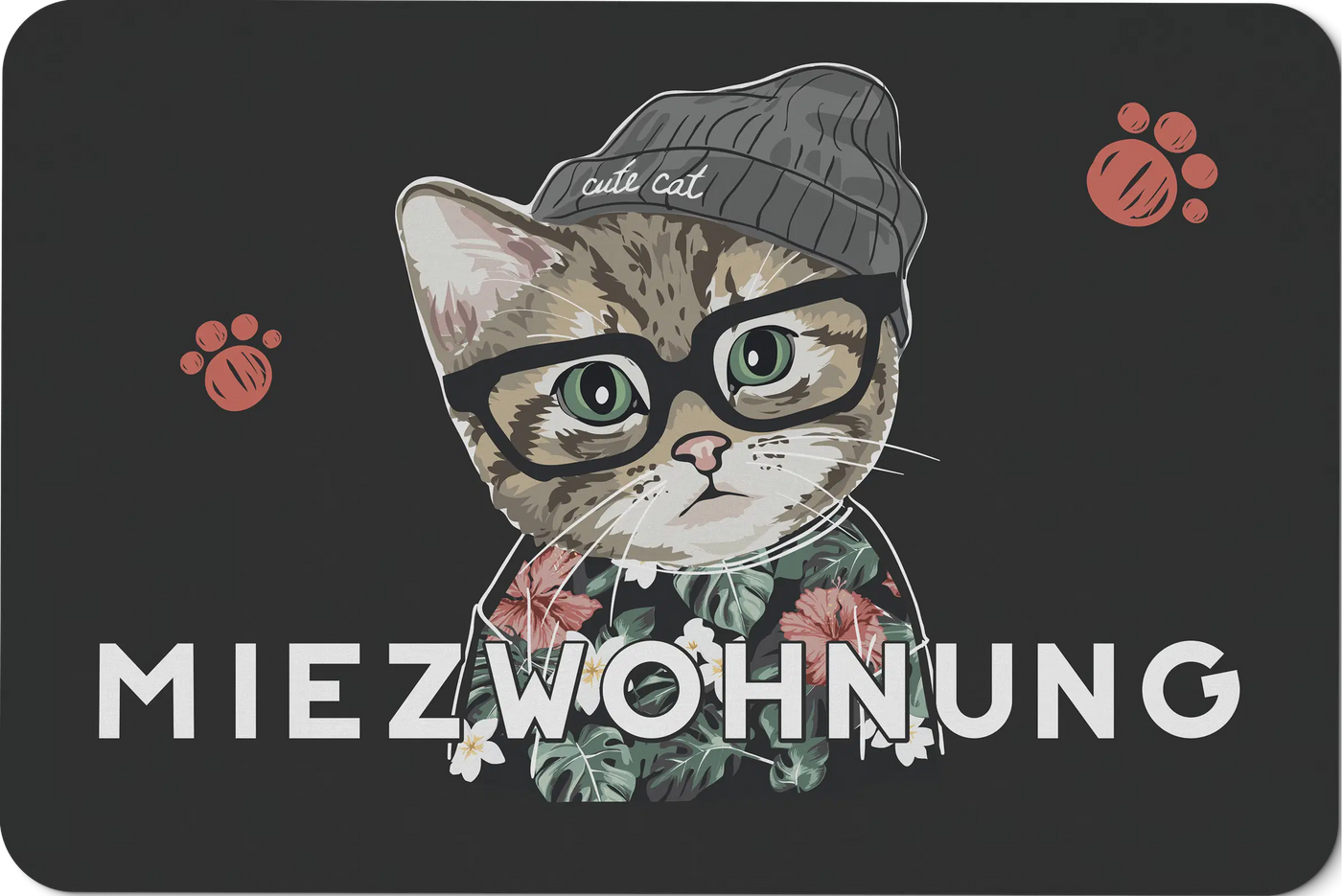 Fußmatte - Miezwohnung V2