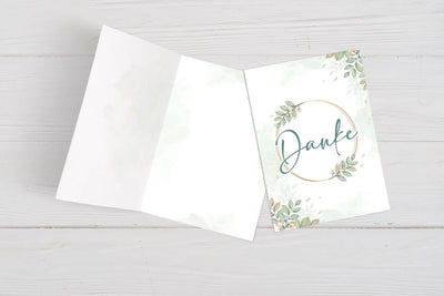 Bild: Grußkarte - Danke Geschenkidee