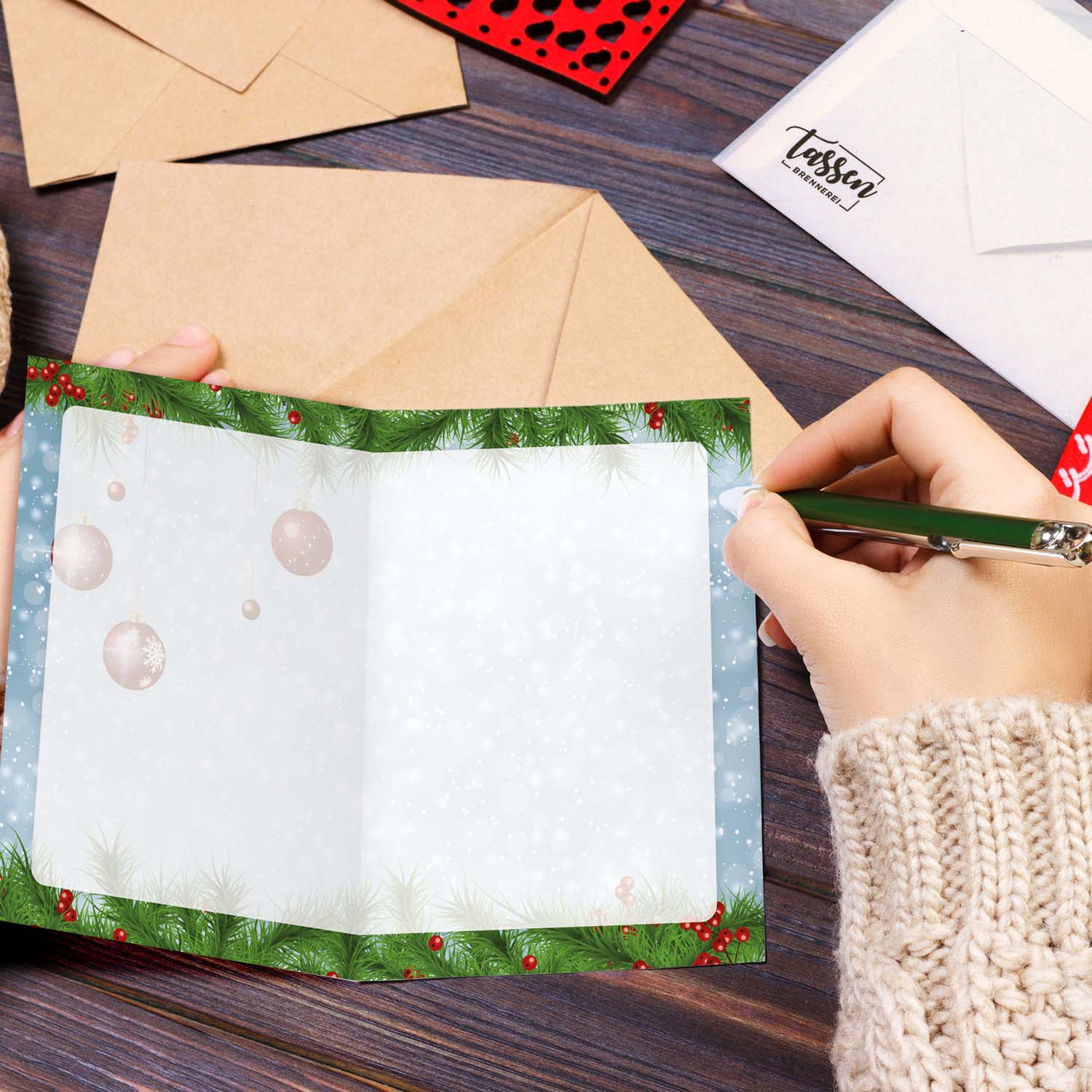 Weihnachtskarte - Grinch - Weihnachten fällt aus!