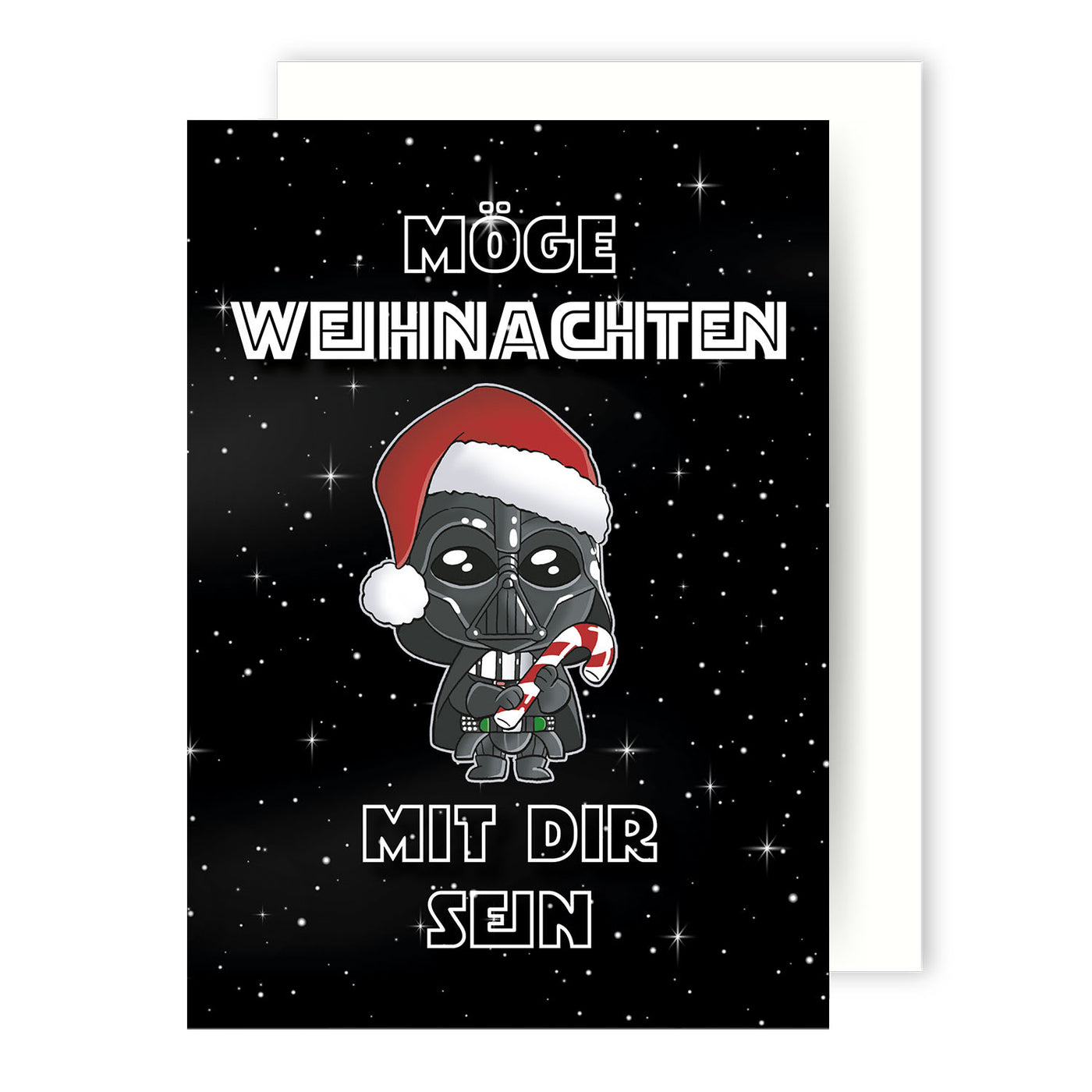 Weihnachtskarte - Möge Weihnachten mit Dir sein (Sci-Fi)
