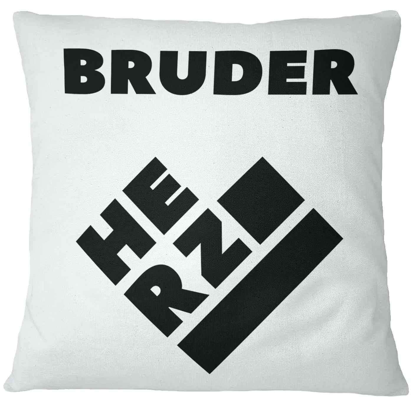 Bild: Kissen - Bruder-Herz Geschenkidee