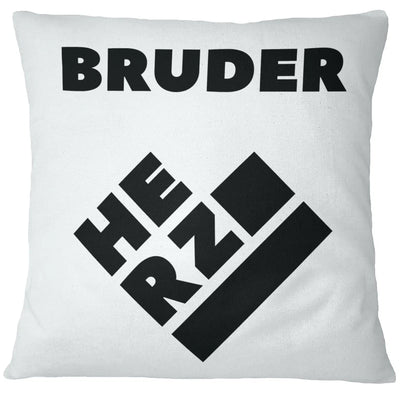 Bild: Kissen - Bruder-Herz Geschenkidee