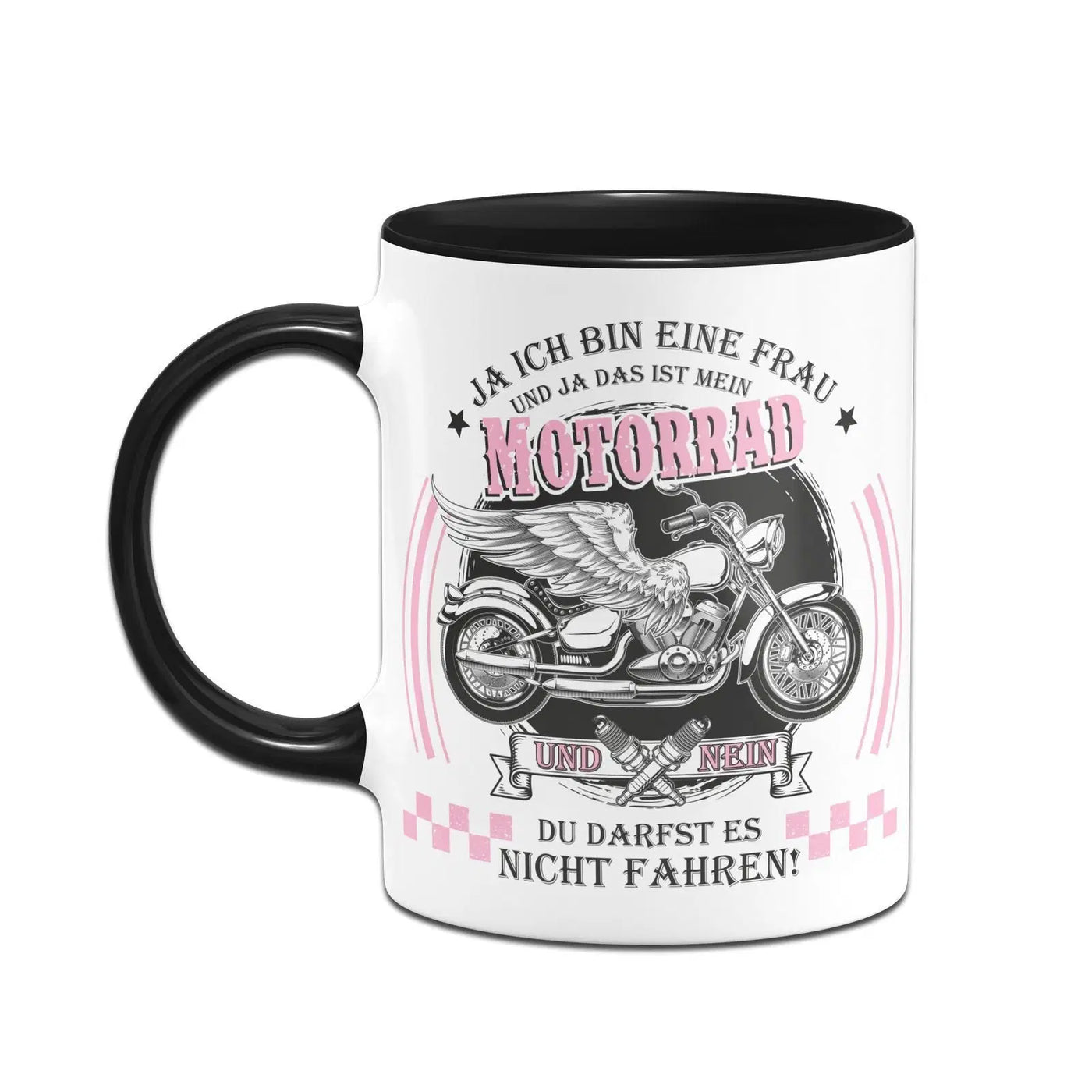 Bild: Tasse - Ja ich bin eine Frau und ja das ist mein Motorrad Geschenkidee