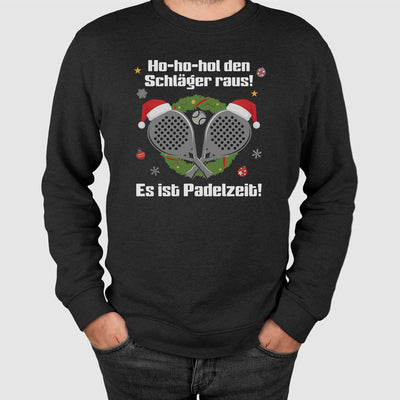 Weihnachtspullover - Ho-ho-hol den Schläger raus! Es ist Padelzeit!