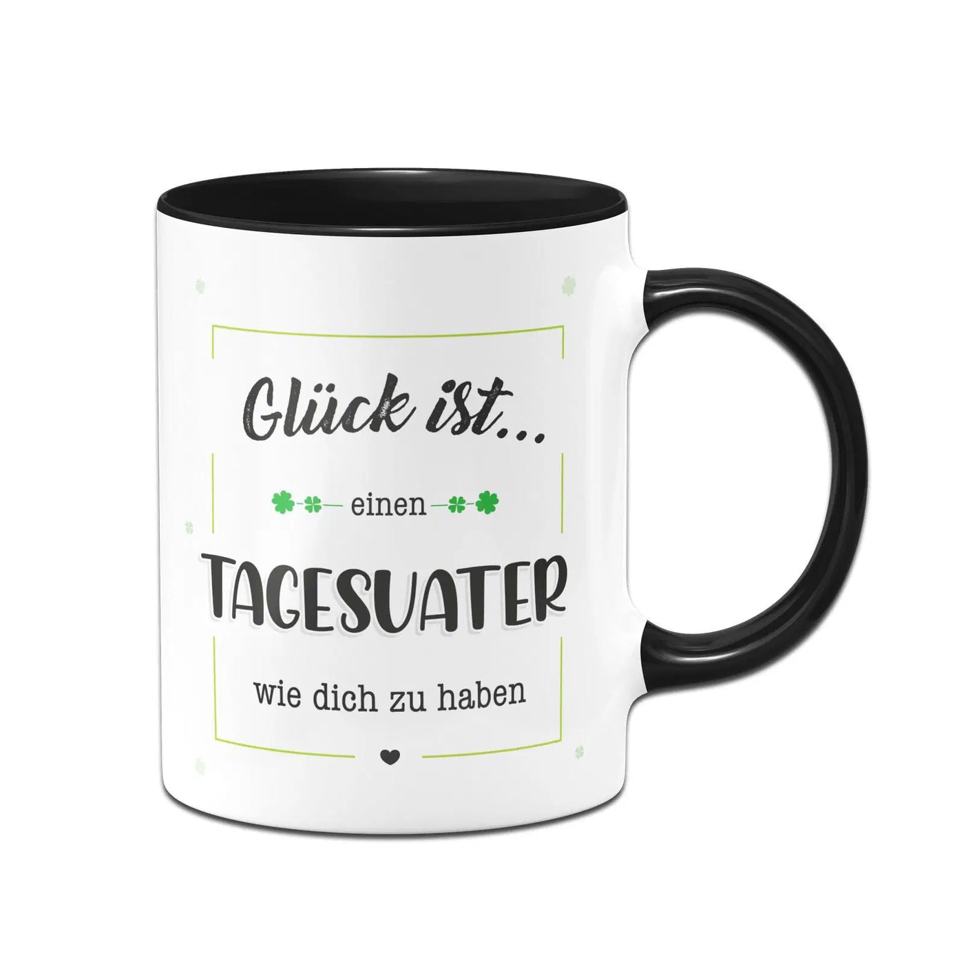 Bild: Tasse - Glück ist einen Tagesvater wie dich zu haben Geschenkidee