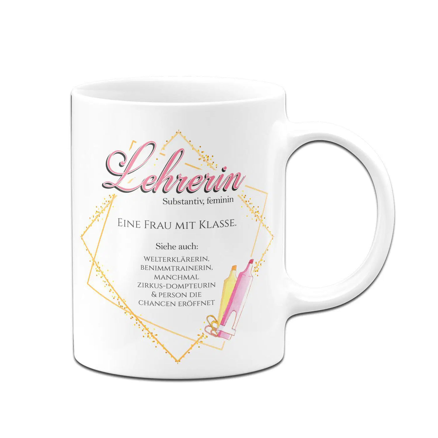 Bild: Tasse - Definition Lehrerin Geschenkidee