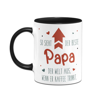 Tasse - So sieht der beste Papa der Welt aus, wenn er Kaffee trinkt.