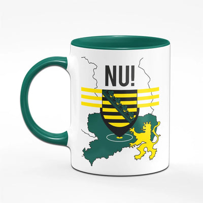 Bild: Tasse - Sachsen NU mit Wappen Geschenkidee