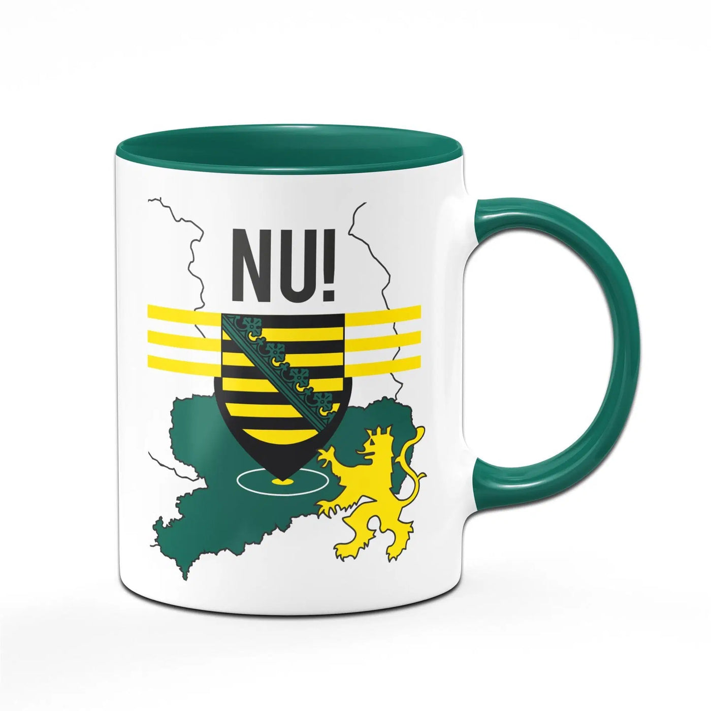 Bild: Tasse - Sachsen NU mit Wappen Geschenkidee