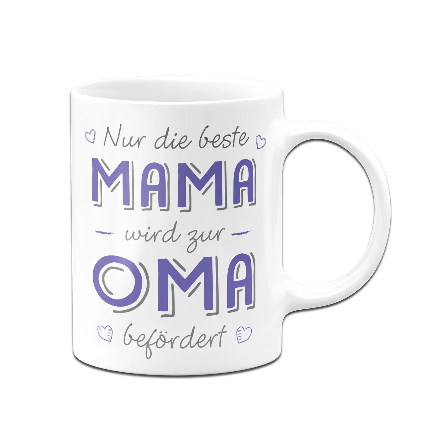 Bild: Tasse - Nur die beste Mama wird zur Oma befördert Geschenkidee