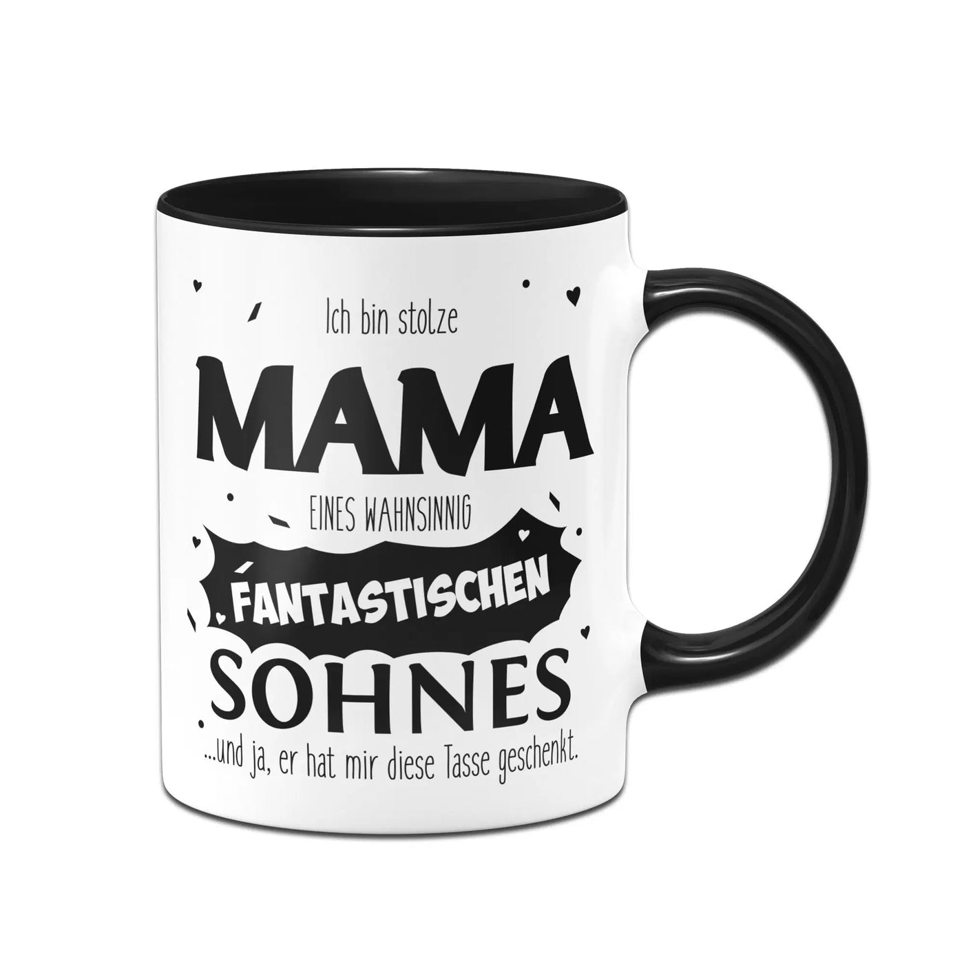 Bild: Tasse - Stolze Mama eines fantastischen Sohnes Geschenkidee
