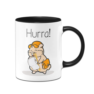 Bild: Tasse - Hurra! Hamsterkauf Geschenkidee