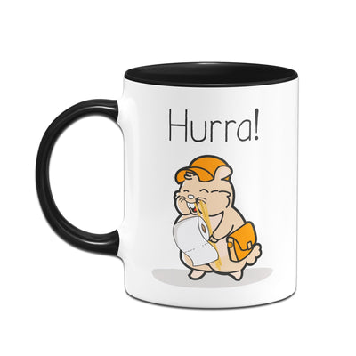 Bild: Tasse - Hurra! Hamsterkauf Geschenkidee