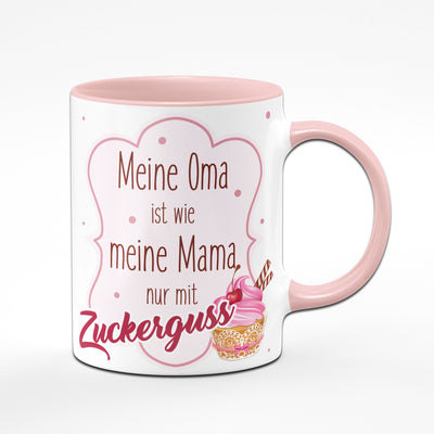 Bild: Tasse Meine Oma ist wie Meine Mama nur mit Zuckerguss Geschenkidee