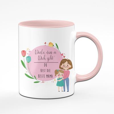Bild: Tasse - Danke, dass es Dich gibt Du bist die Beste Mama Geschenkidee