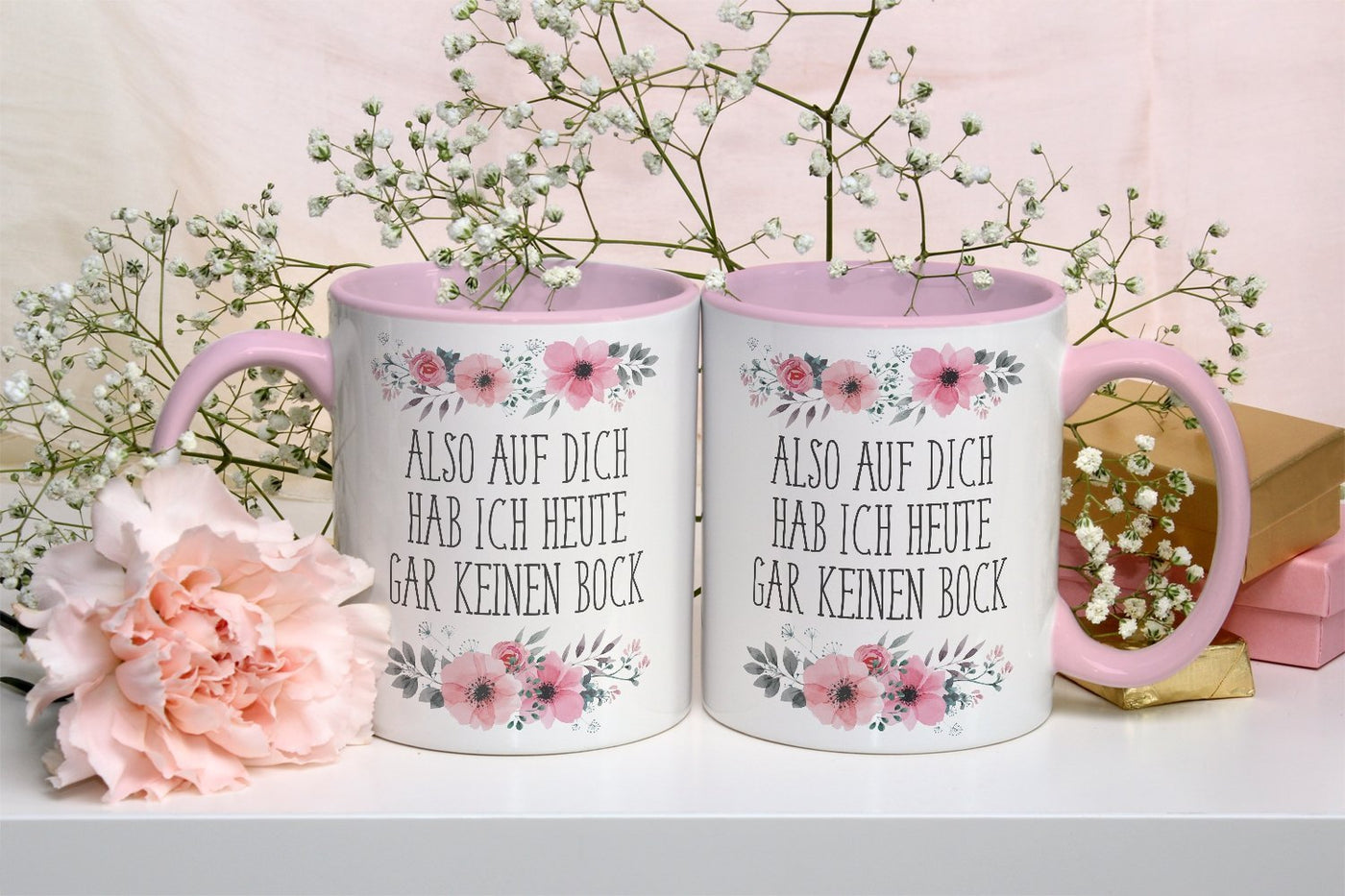 Bild: Tasse - Also auf dich hab ich heute gar keinen Bock. Geschenkidee