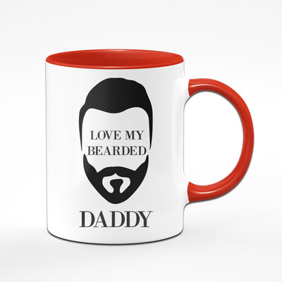 Bild: Bart Tasse - I love my Bearded Daddy Geschenkidee