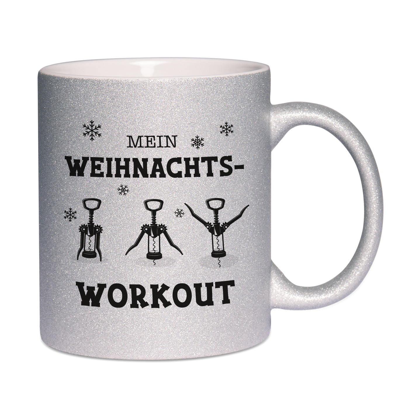 Bild: Glitzertasse - Mein Weihnachtsworkout Geschenkidee