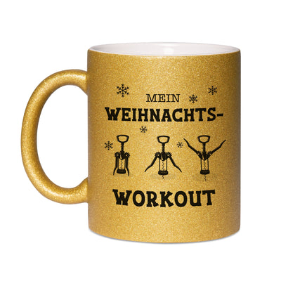 Bild: Glitzertasse - Mein Weihnachtsworkout Geschenkidee