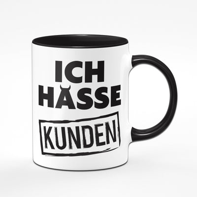 Bild: Tasse - Ich hasse Kunden Geschenkidee