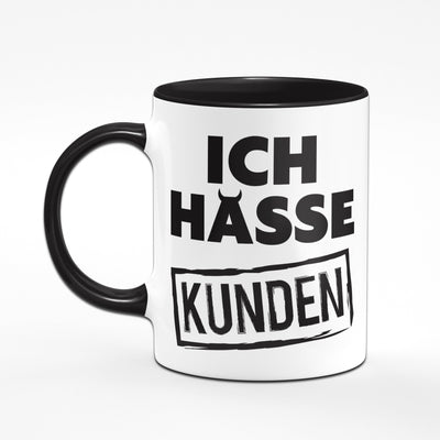 Bild: Tasse - Ich hasse Kunden Geschenkidee
