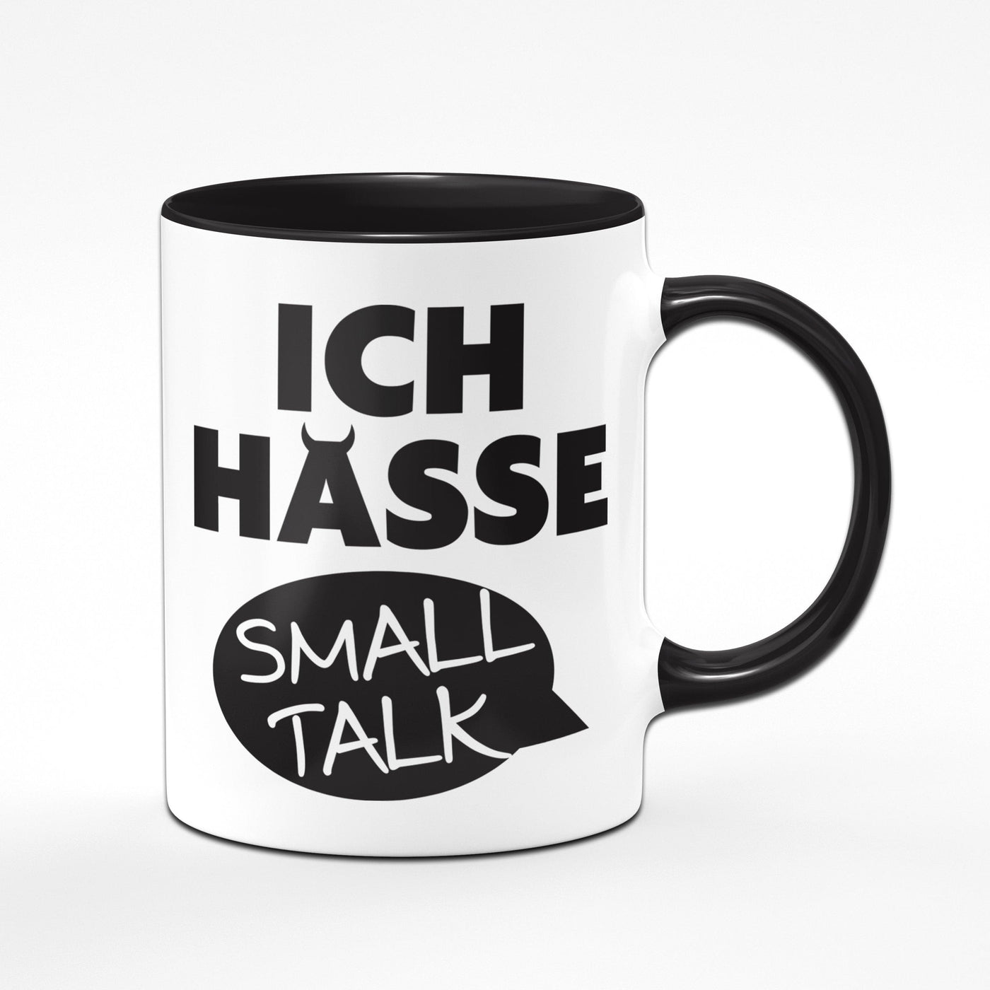 Bild: Tasse - Ich hasse Smalltalk. Geschenkidee