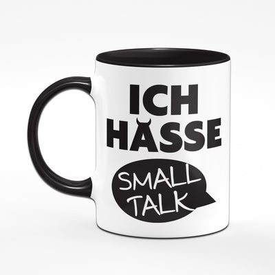 Bild: Tasse - Ich hasse Smalltalk. Geschenkidee