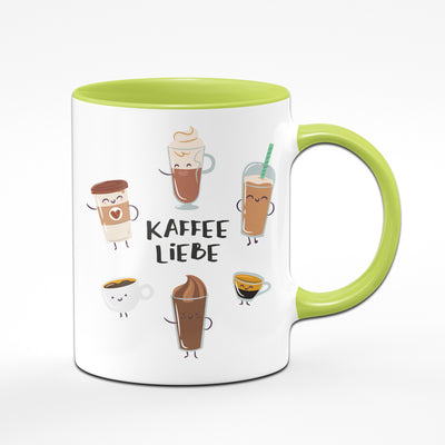 Bild: Tasse - Kaffee Liebe Kaffeesorten Geschenkidee