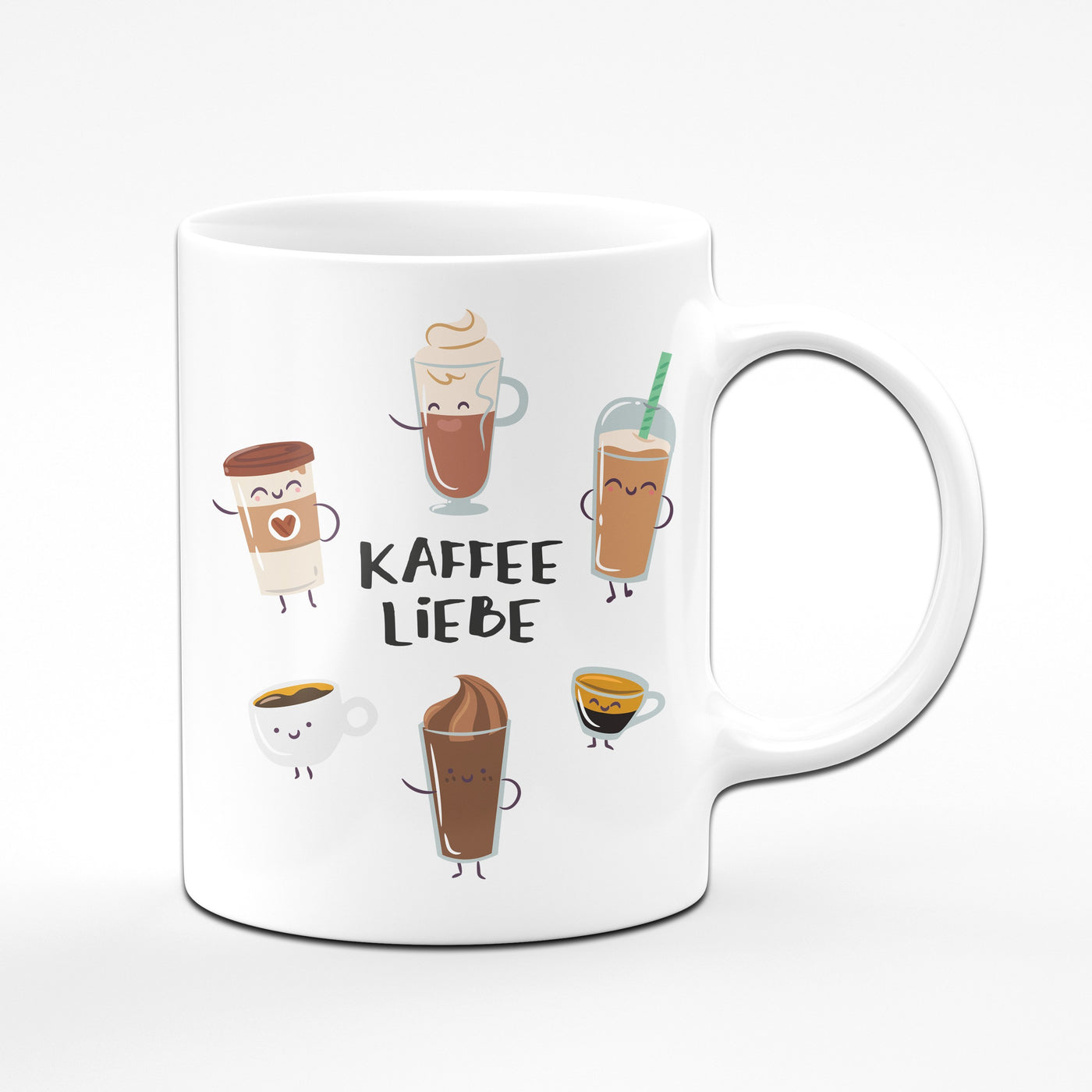 Bild: Tasse - Kaffee Liebe Kaffeesorten Geschenkidee