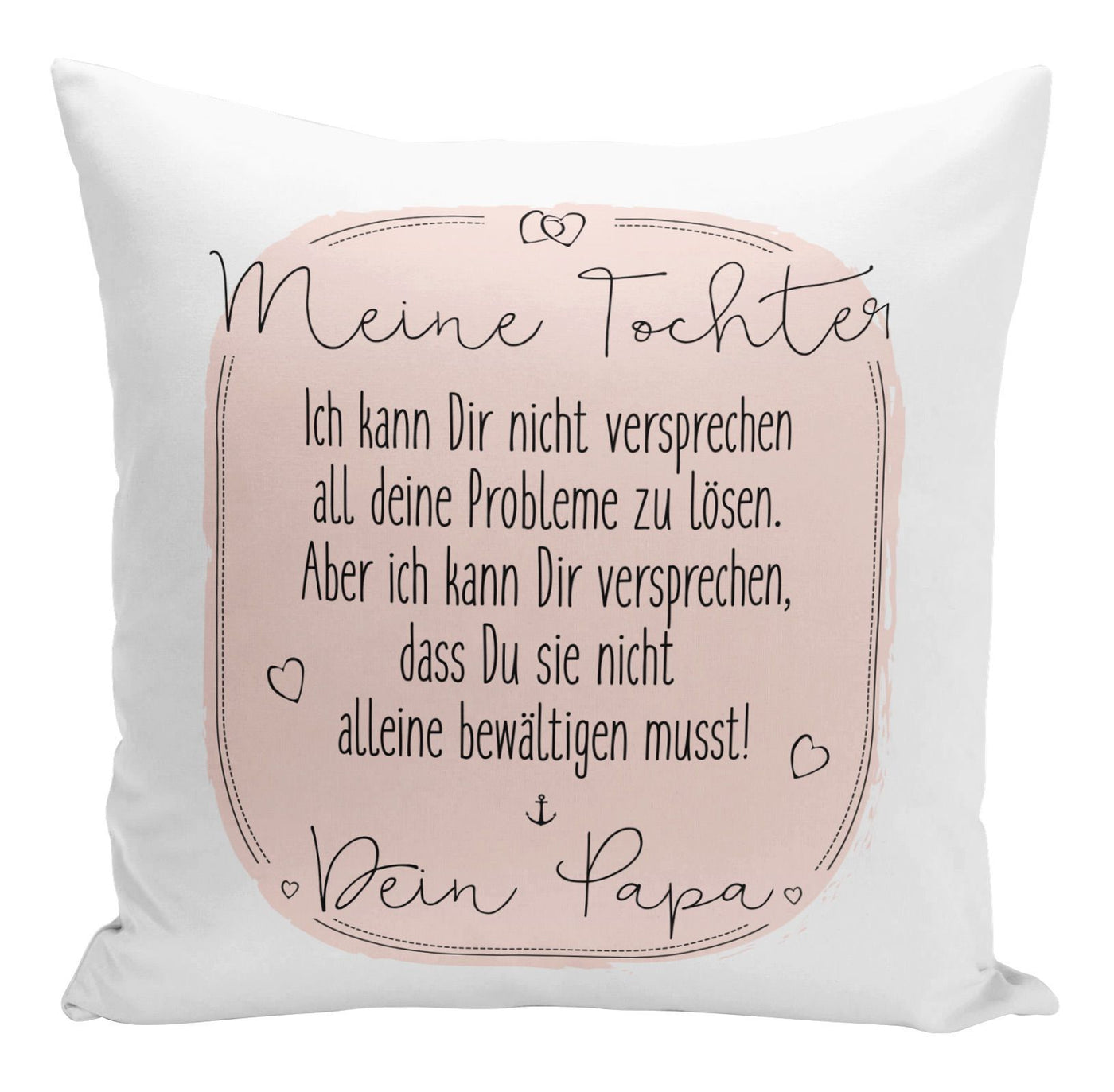 Bild: Kissen - Meine Tochter, Dein Papa Geschenkidee