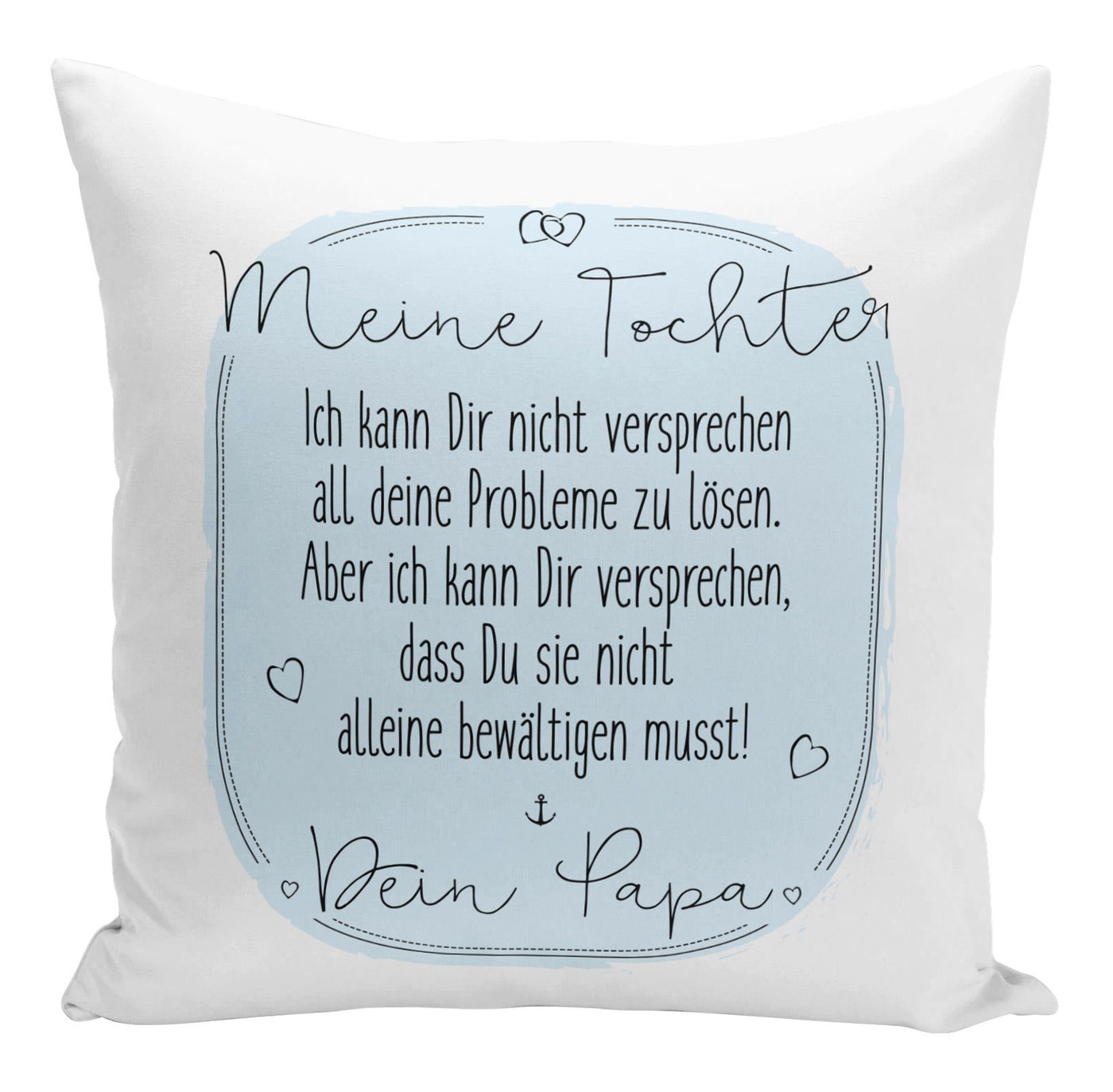 Bild: Kissen - Meine Tochter, Dein Papa Geschenkidee