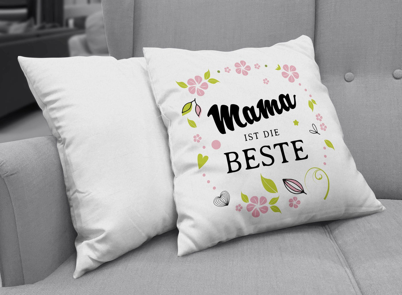 Bild: Kissen - Mama ist die Beste Geschenkidee