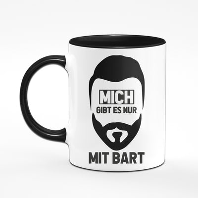 Bild: Tasse - Mich gibt es nur mit Bart Geschenkidee
