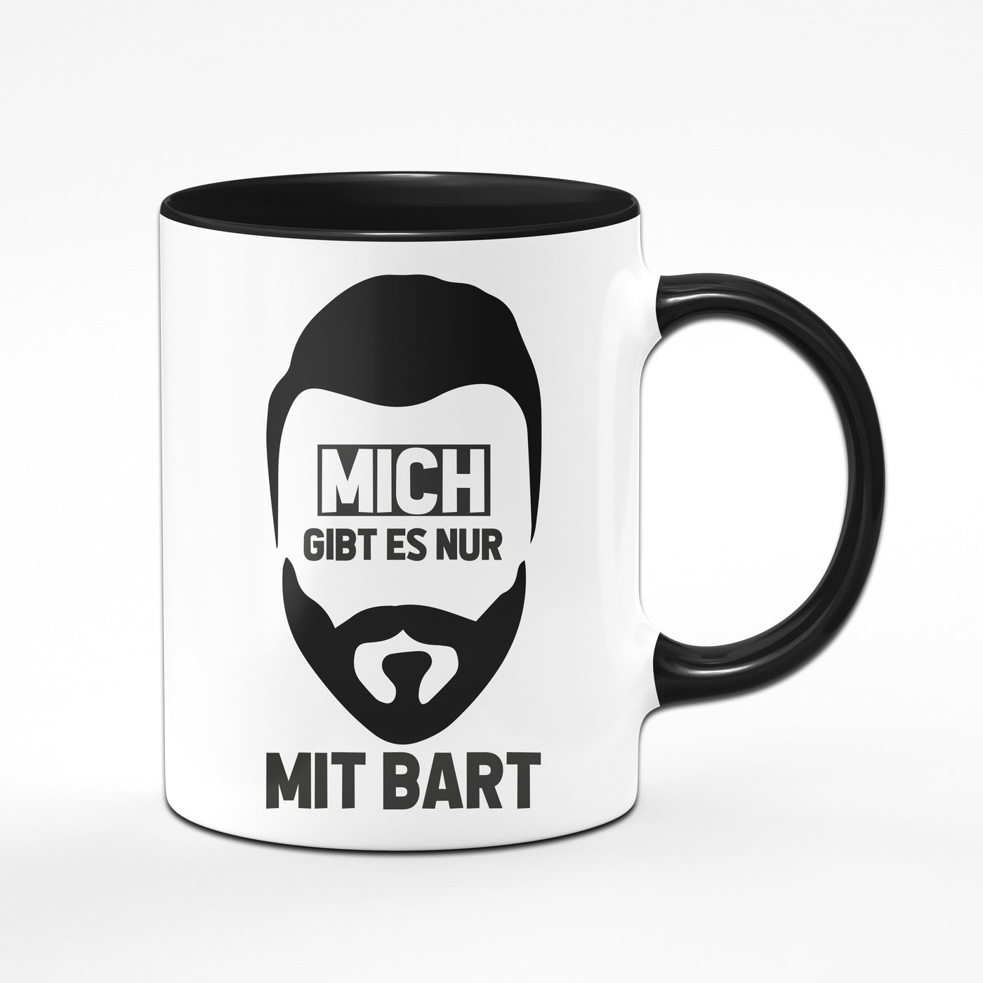 Bild: Tasse - Mich gibt es nur mit Bart Geschenkidee