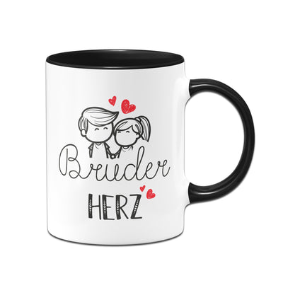 Bild: Tasse - Bruderherz (mit Gesicht) Geschenkidee