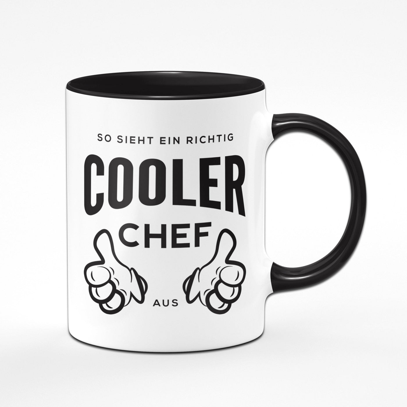 Bild: Tasse - So sieht ein richtig cooler Chef aus Geschenkidee