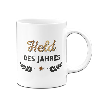 Bild: Tasse - Held des Jahres Geschenkidee