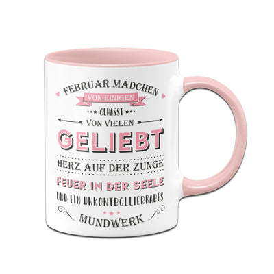 Bild: Tasse - Wunschmonat Mädchen - von einigen gehasst, von vielen geliebt. Geschenkidee