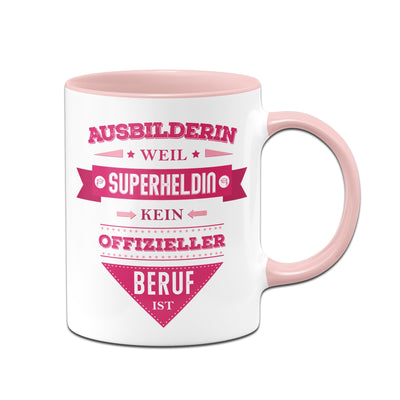 Bild: Tasse - Ausbilderin weil Superheldin kein offizieller Beruf ist Geschenkidee