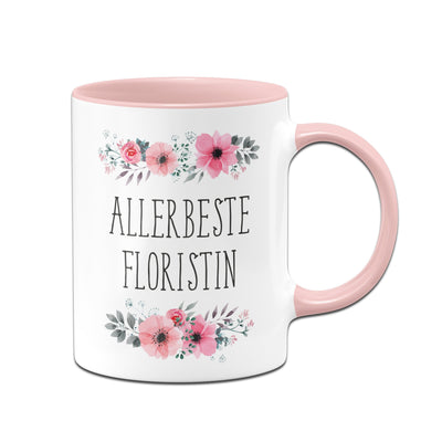 Bild: Tasse - Allerbeste Floristin - blumig Geschenkidee
