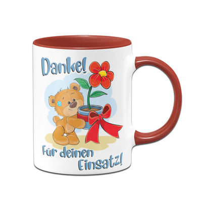 Bild: Tasse - Danke für deinen Einsatz! Geschenkidee