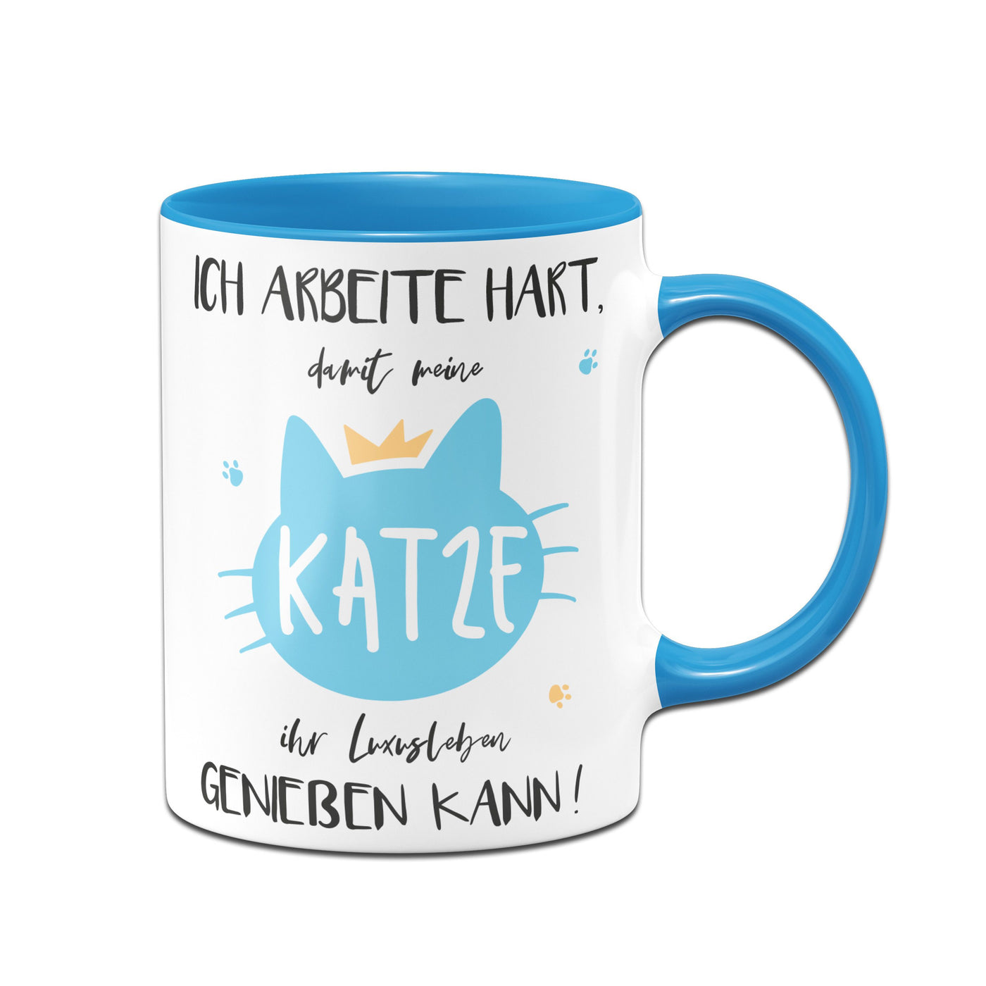 Bild: Tasse - Katze Luxusleben Geschenkidee